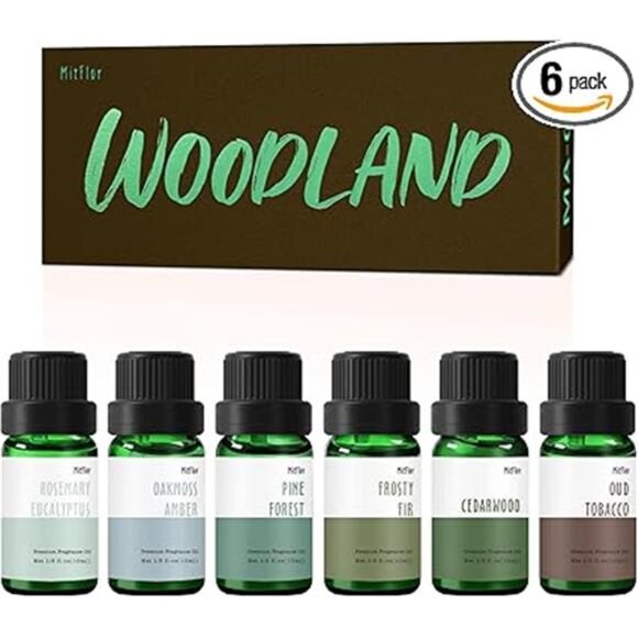 Fragrance Oil, MitFlor Woodland Set of Scented Oils, 10ml x 6, Soap - Picture 8 of 8